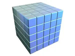 Ilustración de un cubo